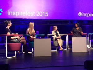Panel Discussion Involving Lauren Boyle at Inspirefest 2015